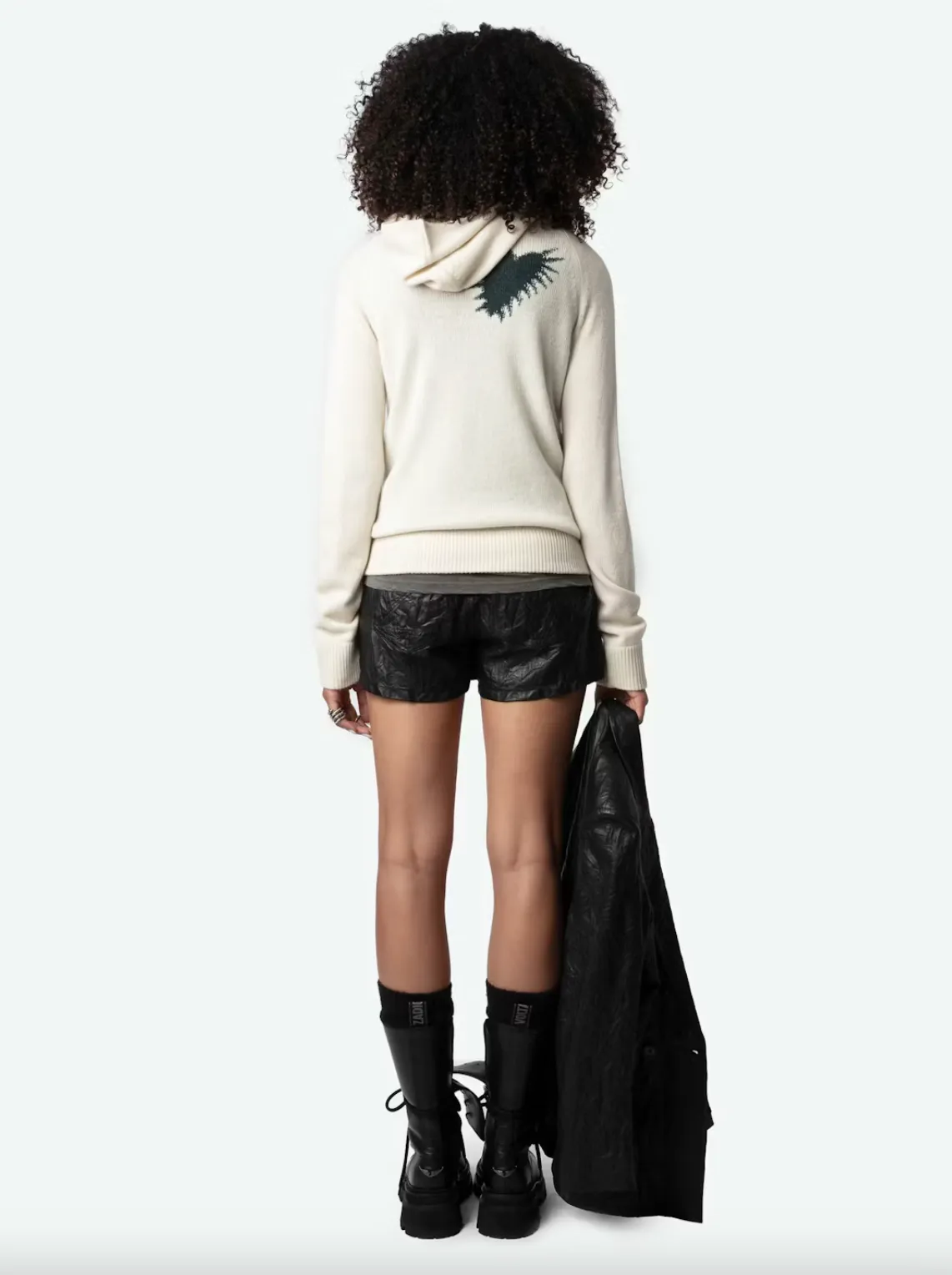 Moony Cashmere Sweater - Flake