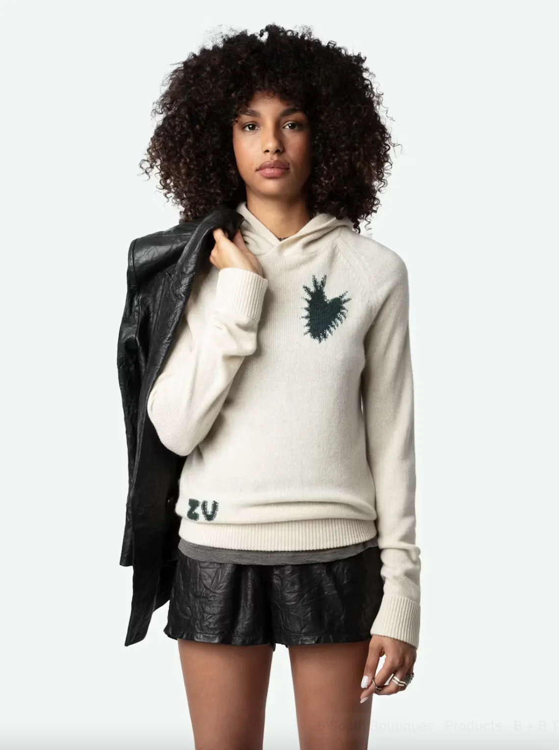 Moony Cashmere Sweater - Flake