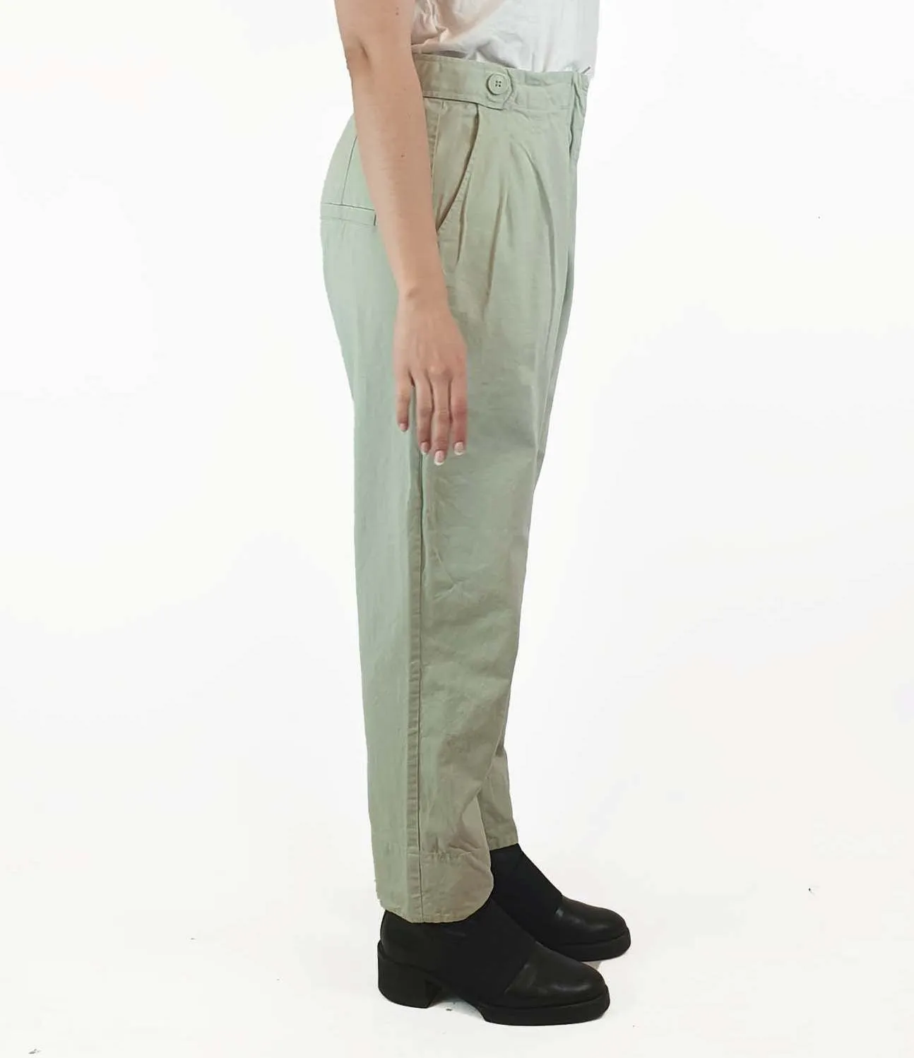 Morrison green straight leg pants size 2