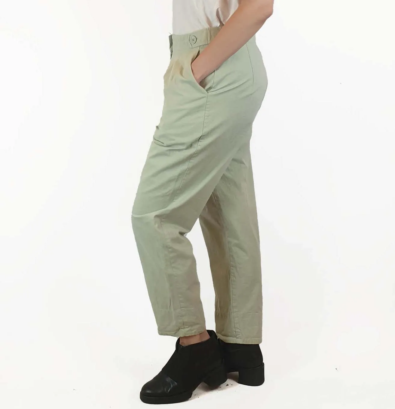 Morrison green straight leg pants size 2