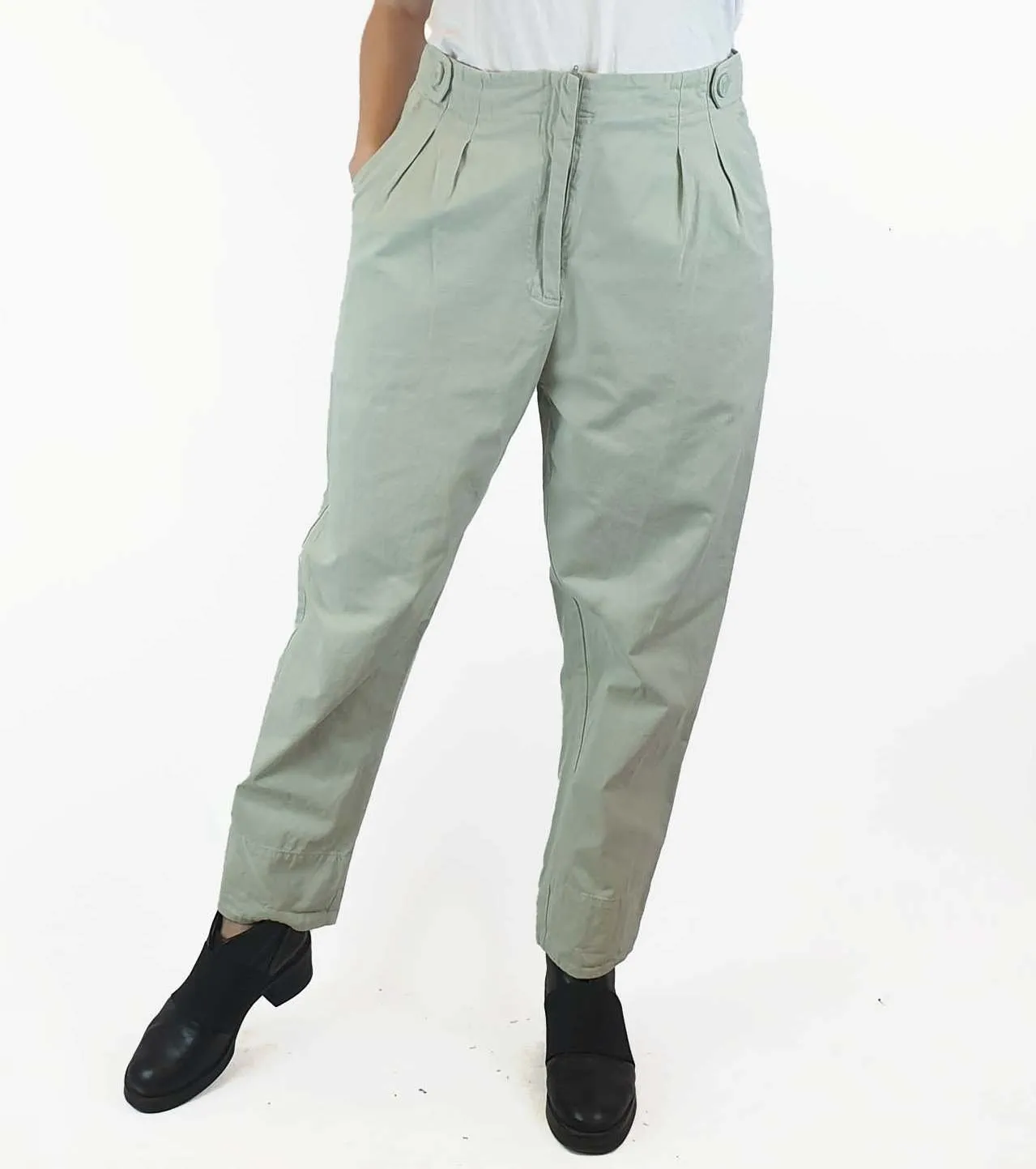 Morrison green straight leg pants size 2