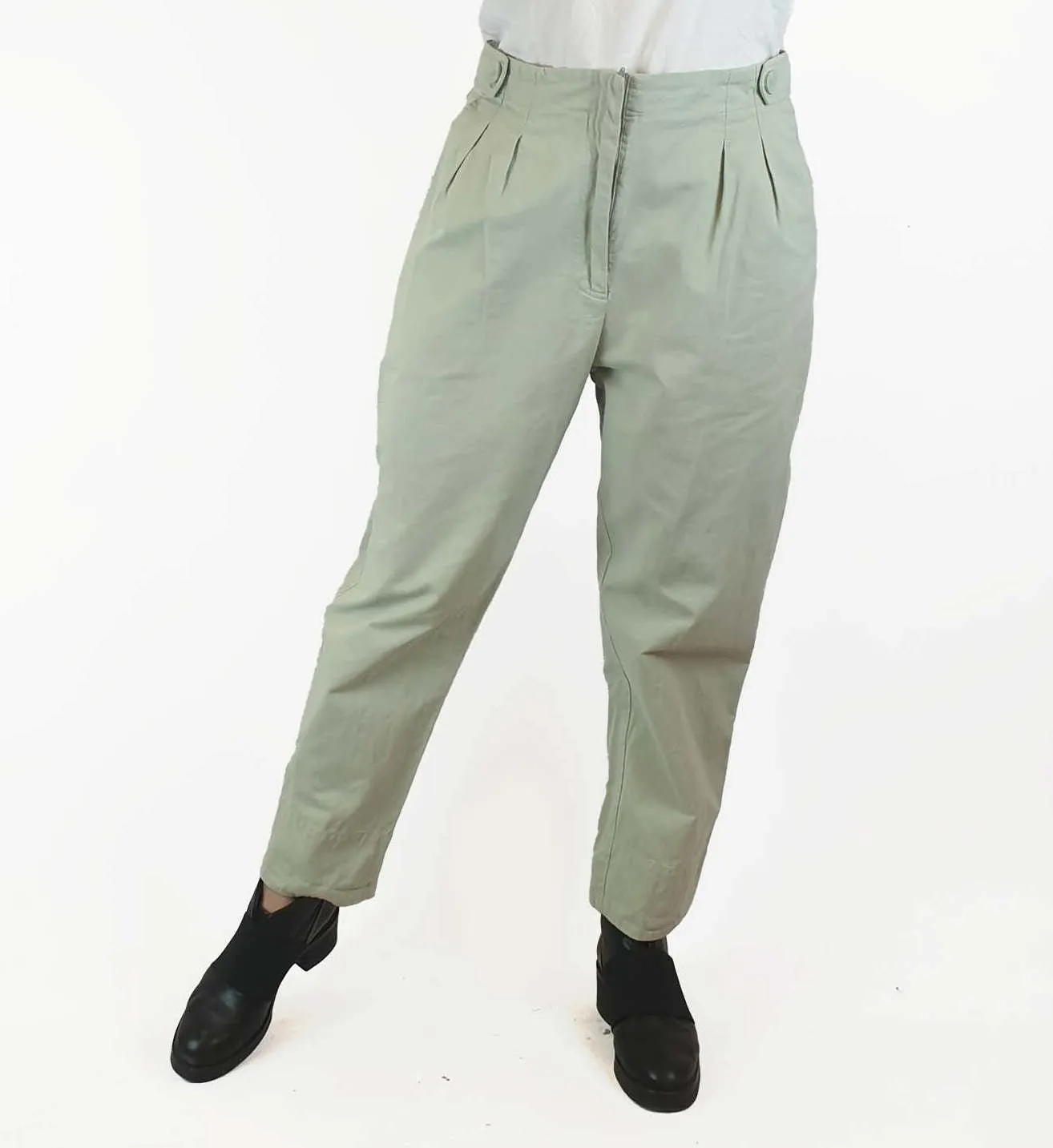 Morrison green straight leg pants size 2