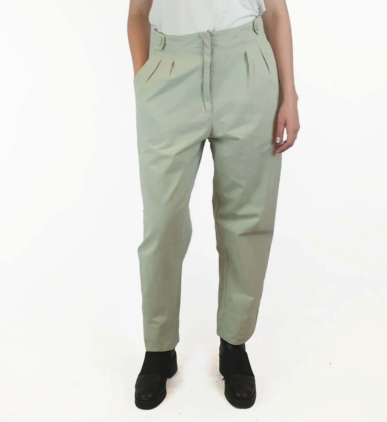 Morrison green straight leg pants size 2