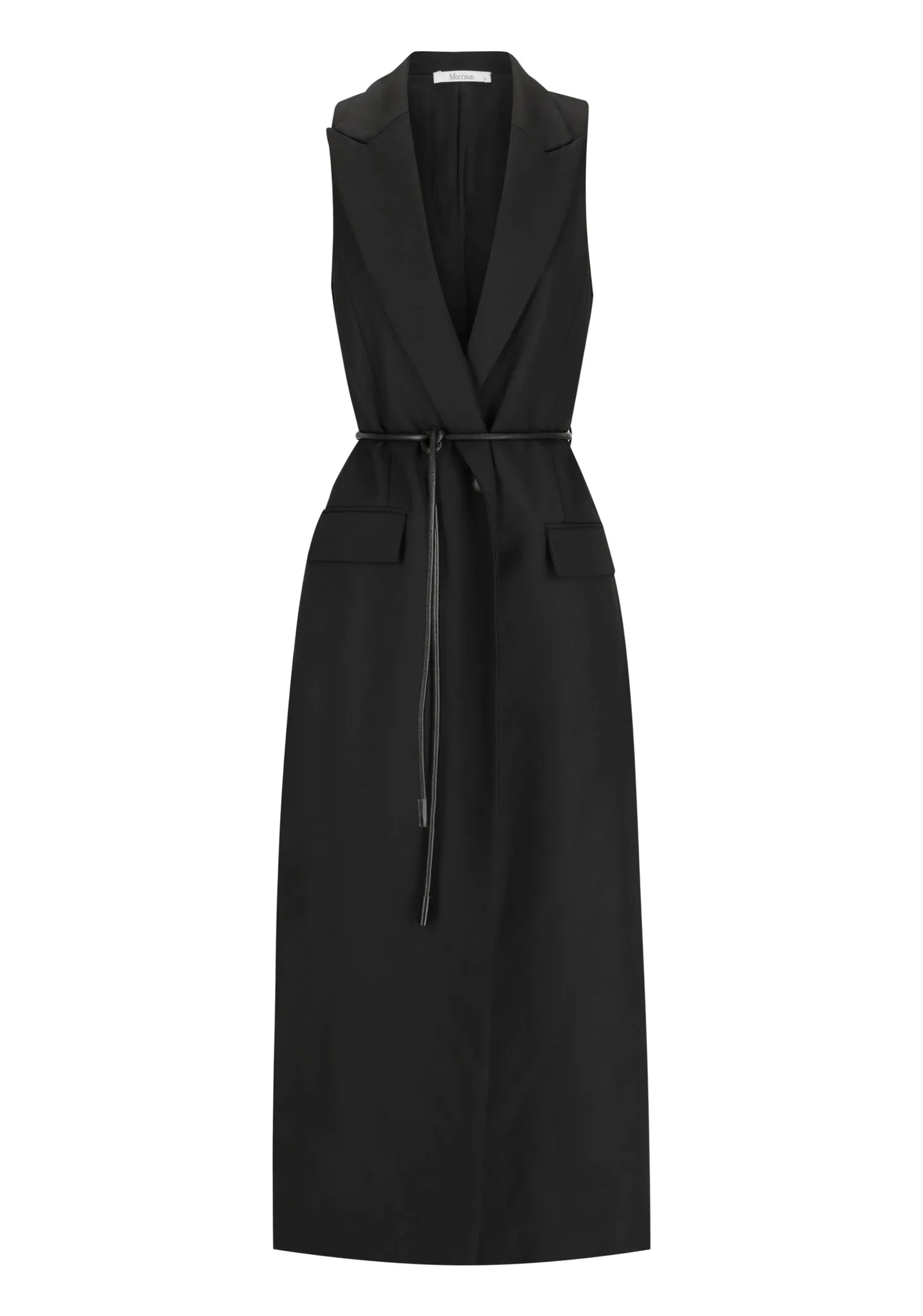 Morrison Vale Vest Dress - Black