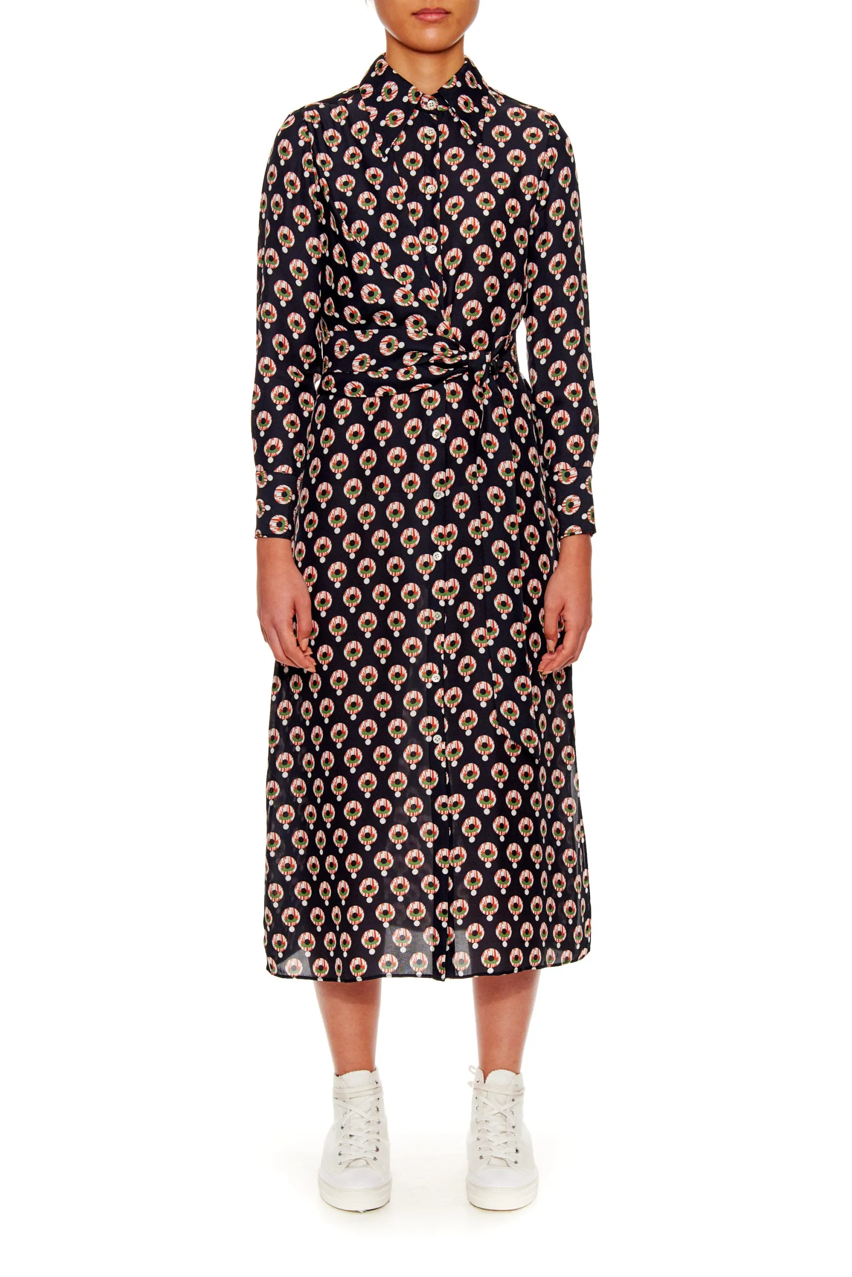 Mulhouse Dress - Everyday wrap shirt dress