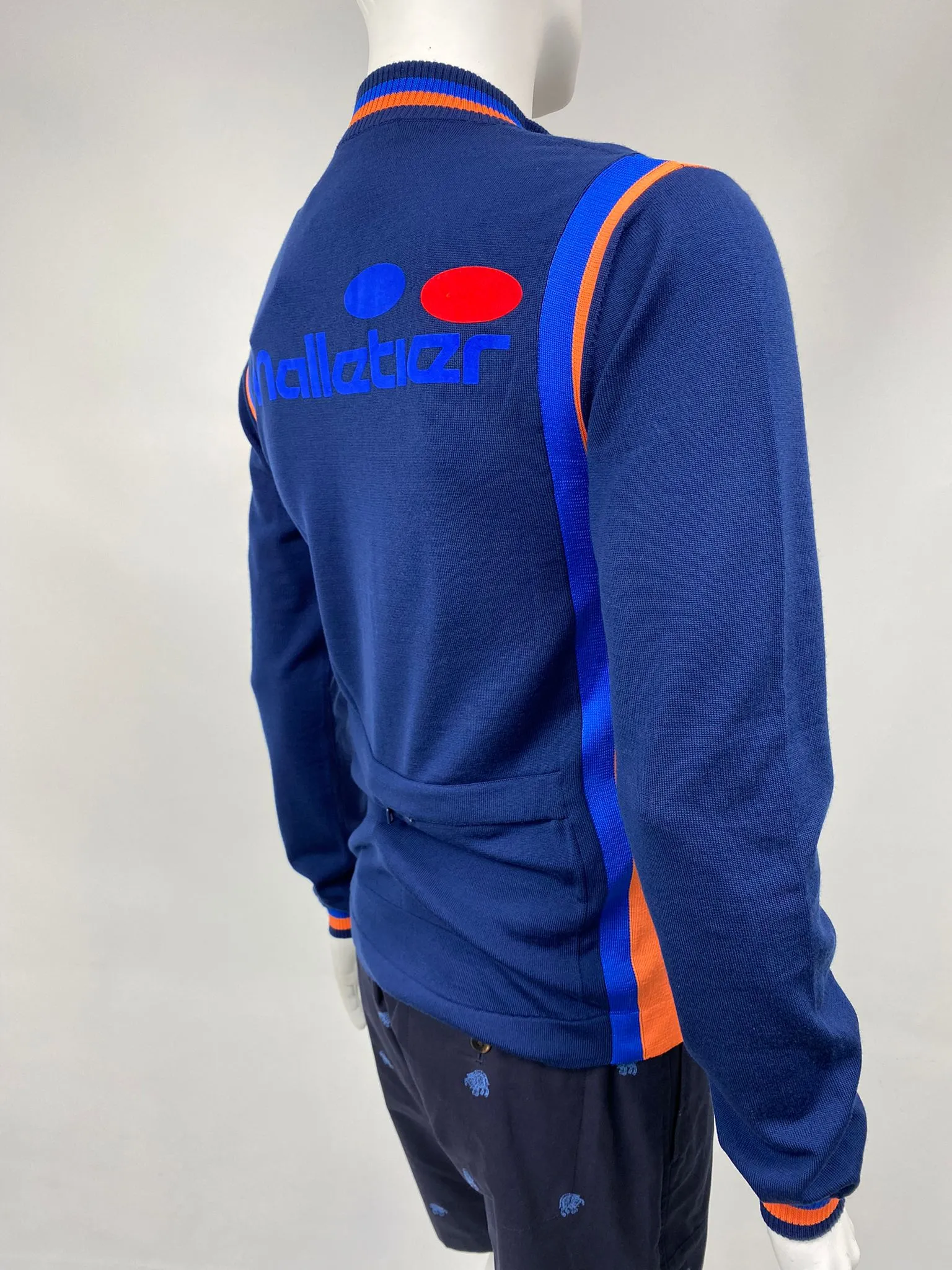 Multi Logo Long Sleeve Cycling Top