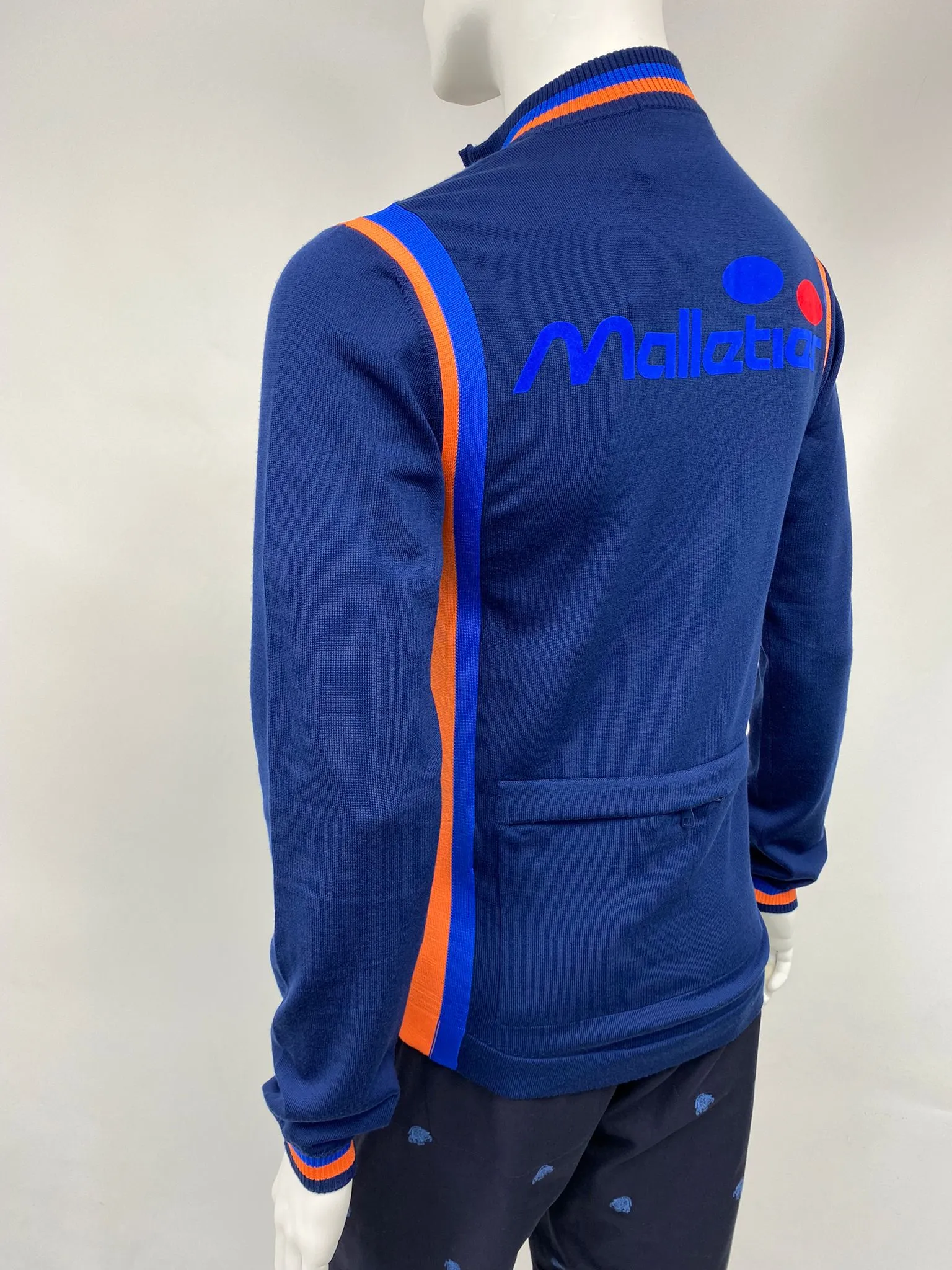 Multi Logo Long Sleeve Cycling Top