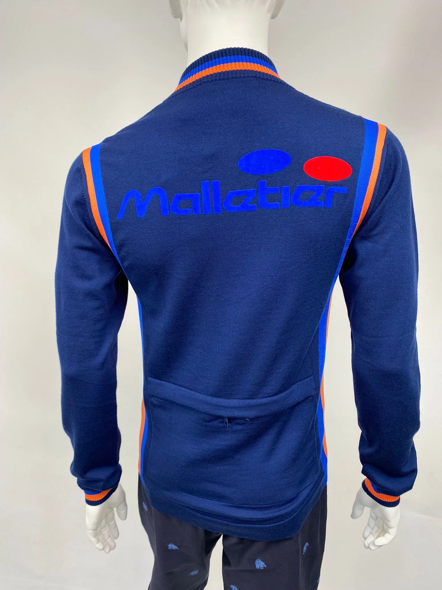 Multi Logo Long Sleeve Cycling Top