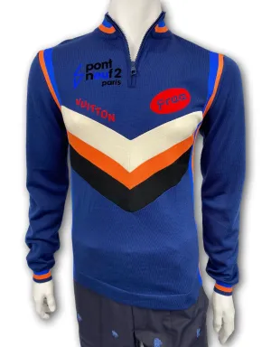 Multi Logo Long Sleeve Cycling Top