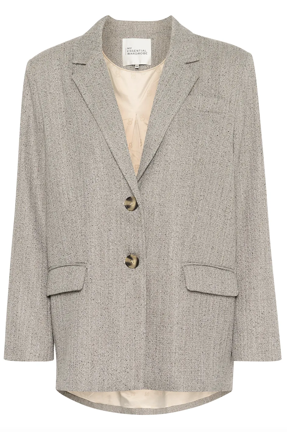 My Essential Wardrobe - Blazer - Oatmeal Melange - Emmy