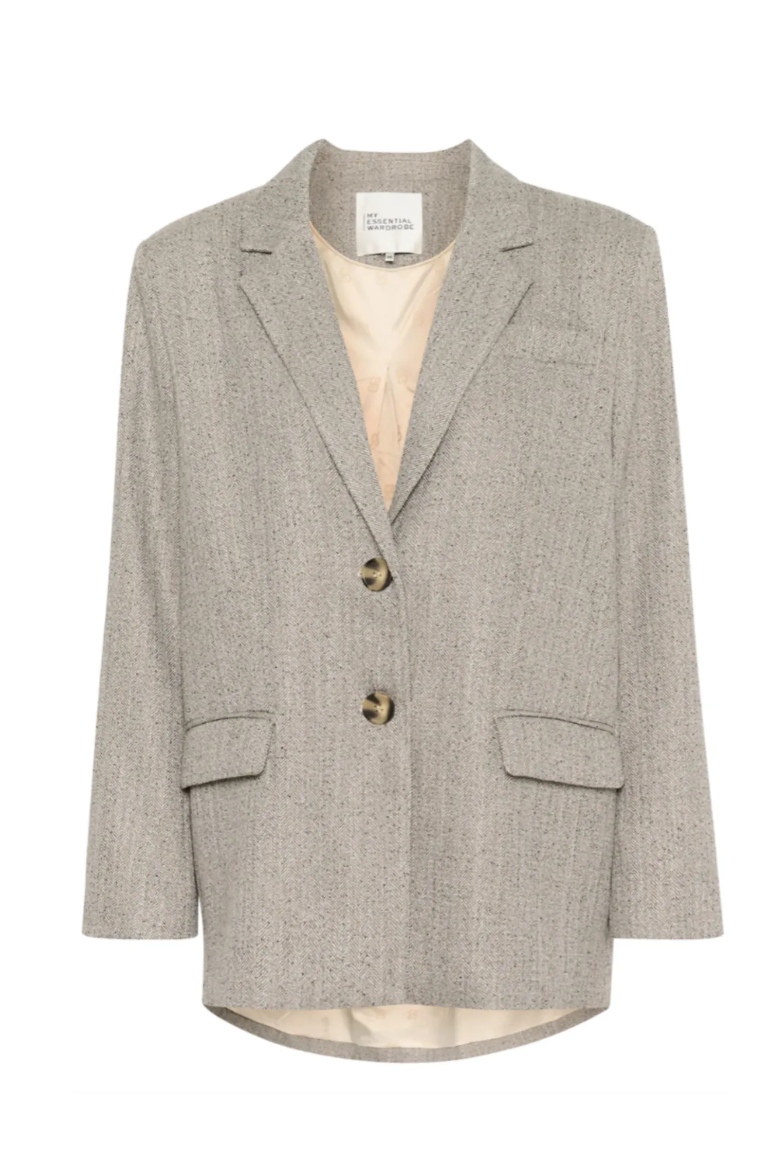 My Essential Wardrobe - Blazer - Oatmeal Melange - Emmy
