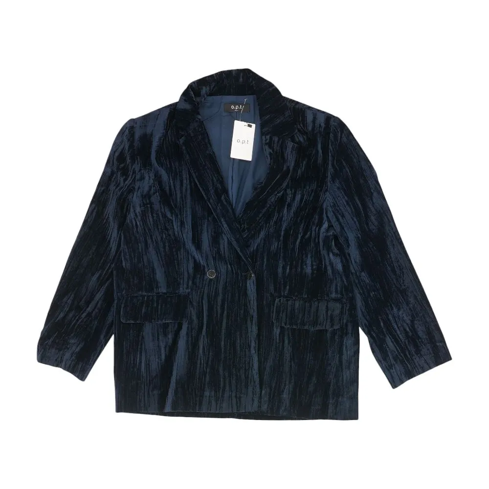 Navy Solid Blazer