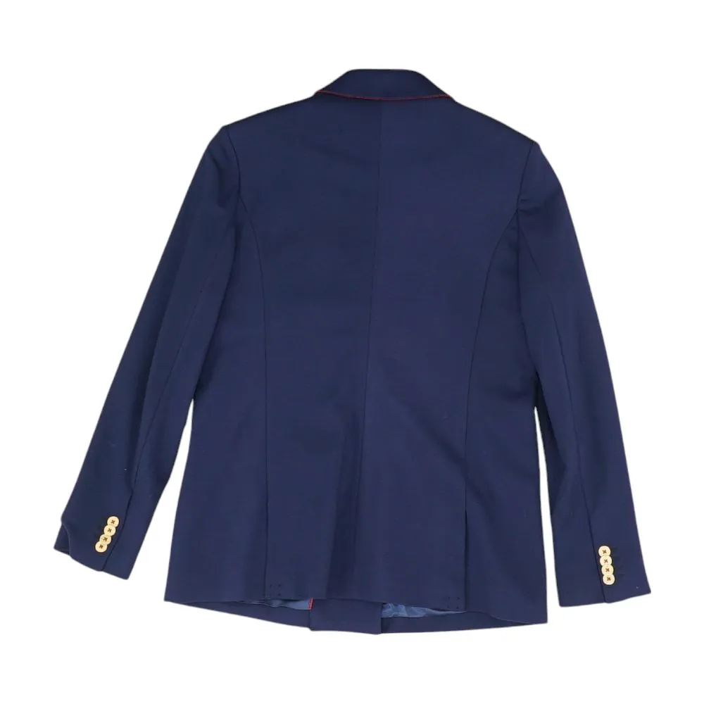 Navy Solid Blazer