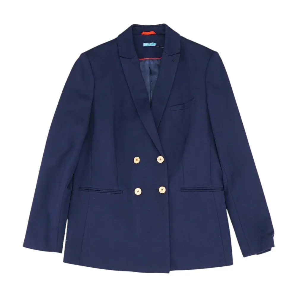 Navy Solid Blazer