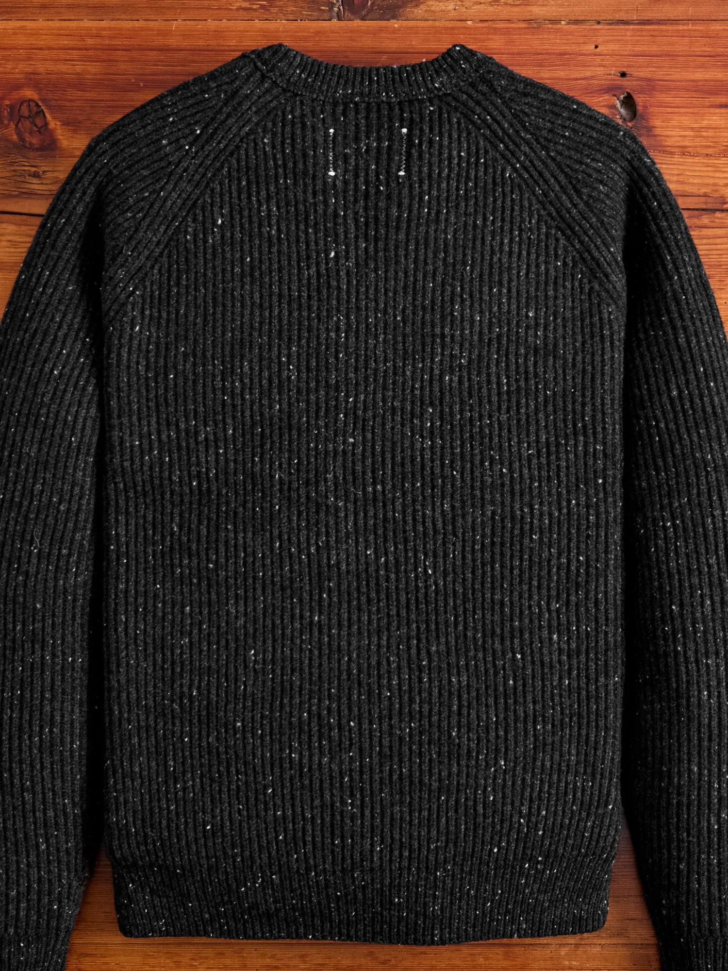 Nep Merino Kenny Crewneck in Black