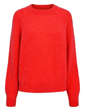 NURIETTE PULLOVER  - High Risk Red