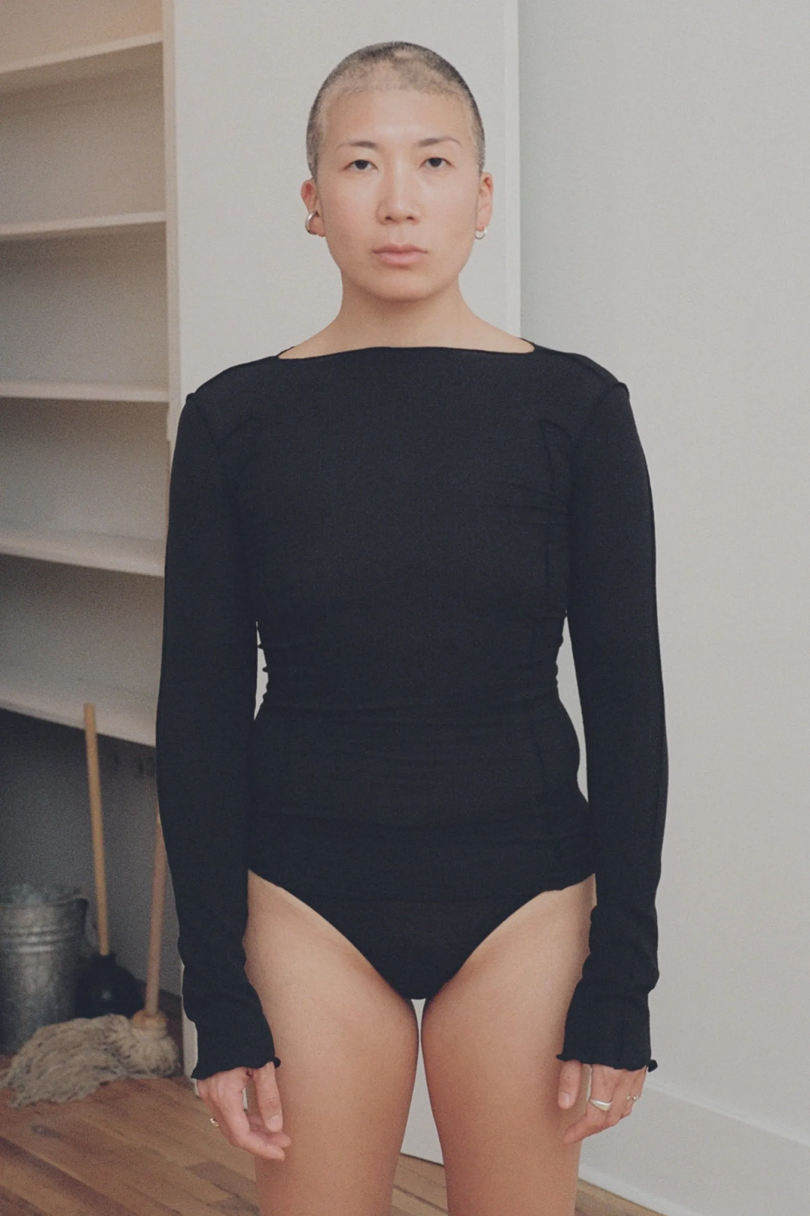 Omato Long Sleeve Tee, Black