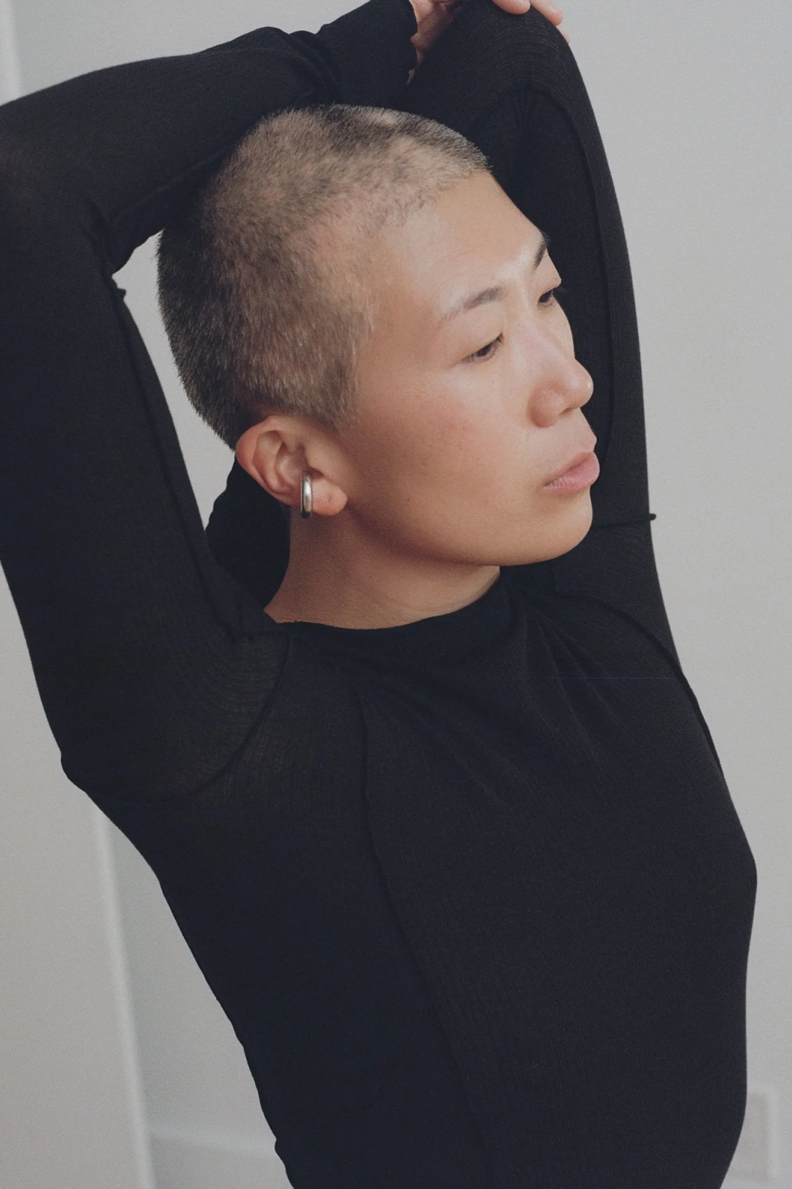 Omato Long Sleeve Tee, Black