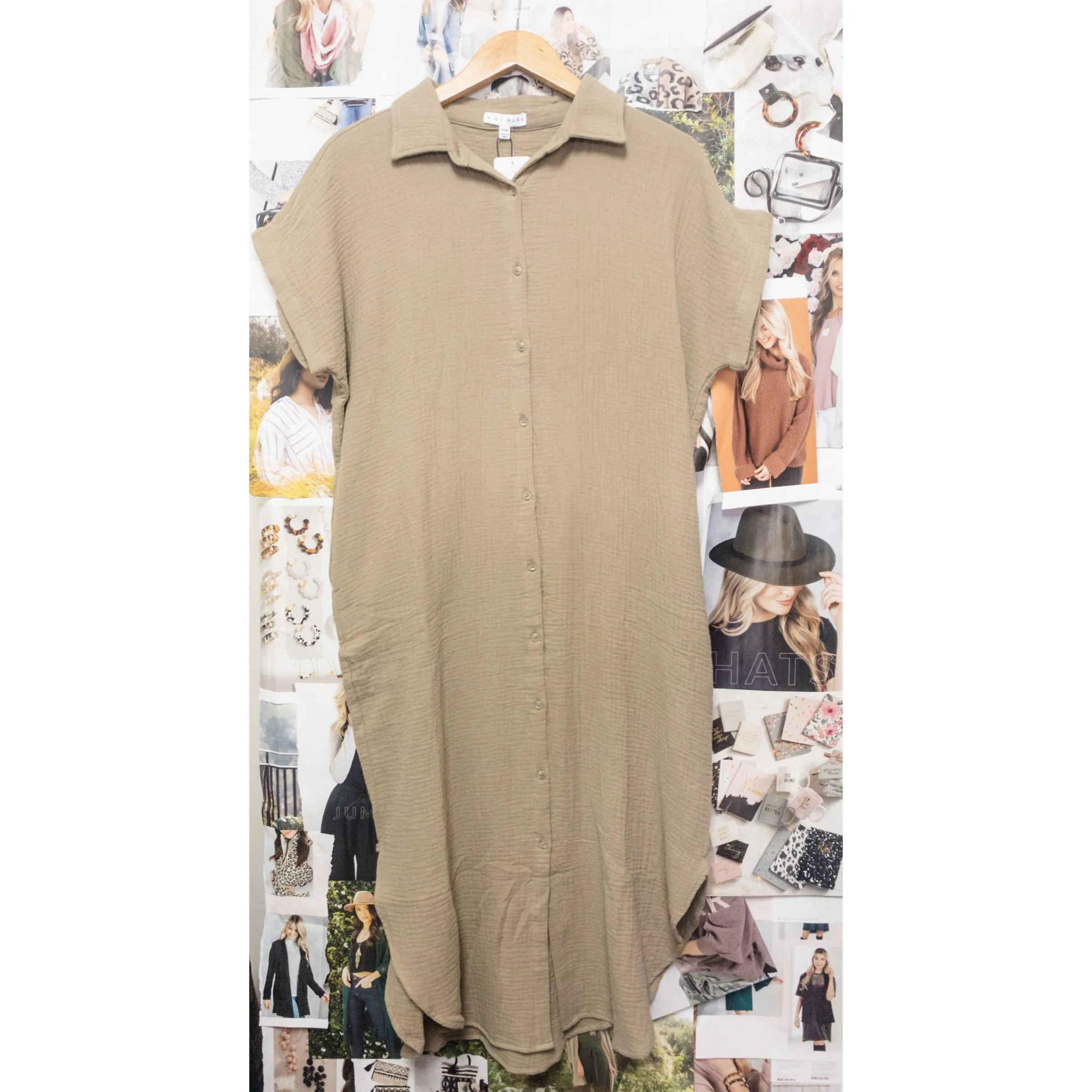 On A Mission Shirt Dress