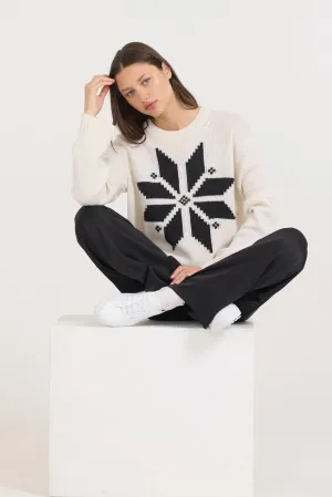 One Grey Day Aster Cashmere Pullover