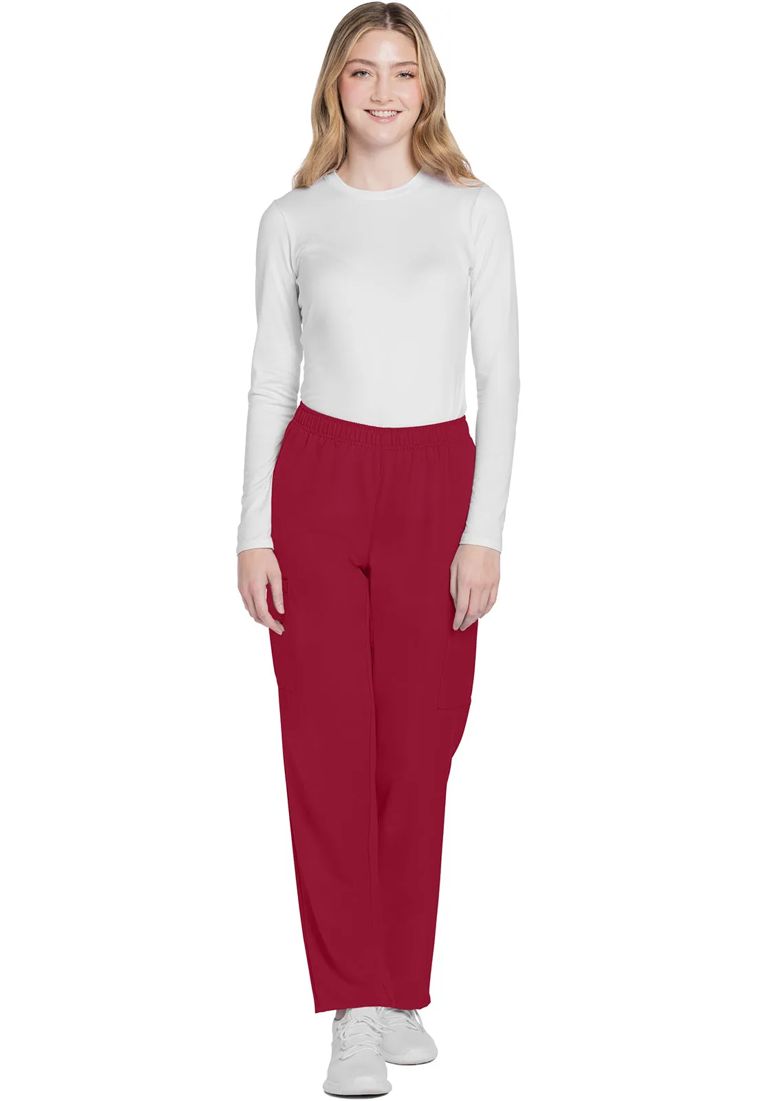 Originals Ultra CK281A Pull-on Slim Leg Cargo Pants Red