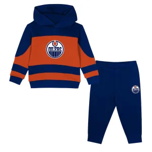 Outer Stuff NHL Puck Hero Toddler Fleece Set - Edmonton Oilers