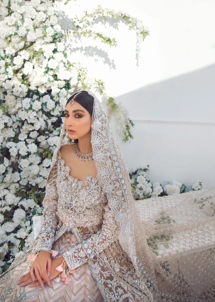 Pakistani Open Shirt Frock Style with Lehenga #BB217