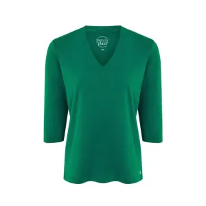 PENNY PLAIN Jade High Back V-Neck Top