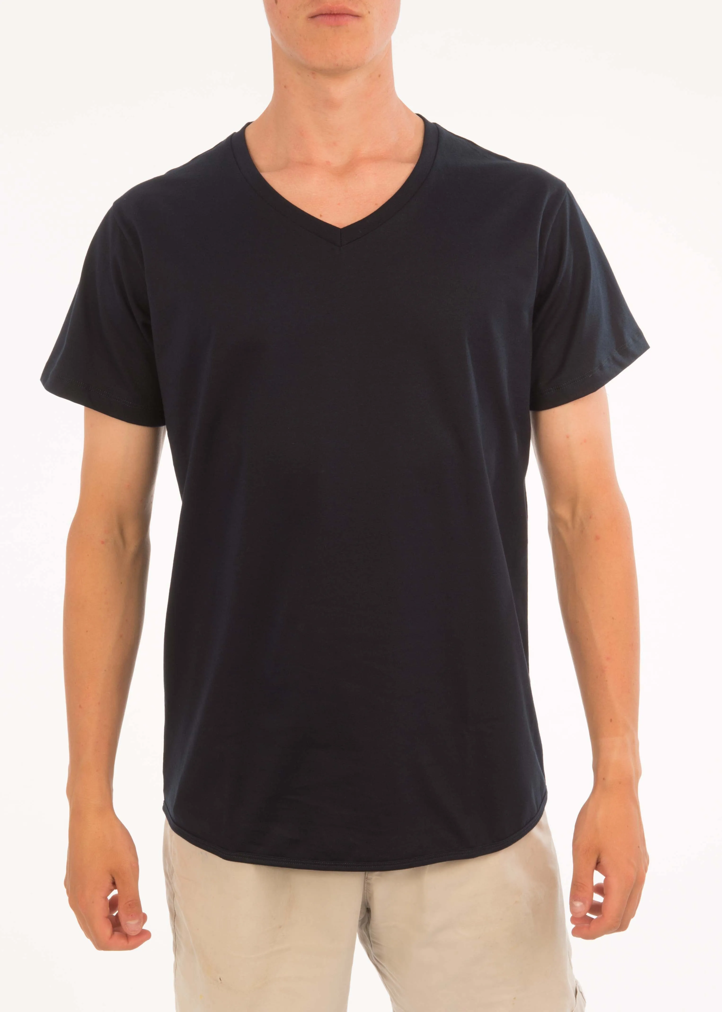 Plain V-Neck Tee