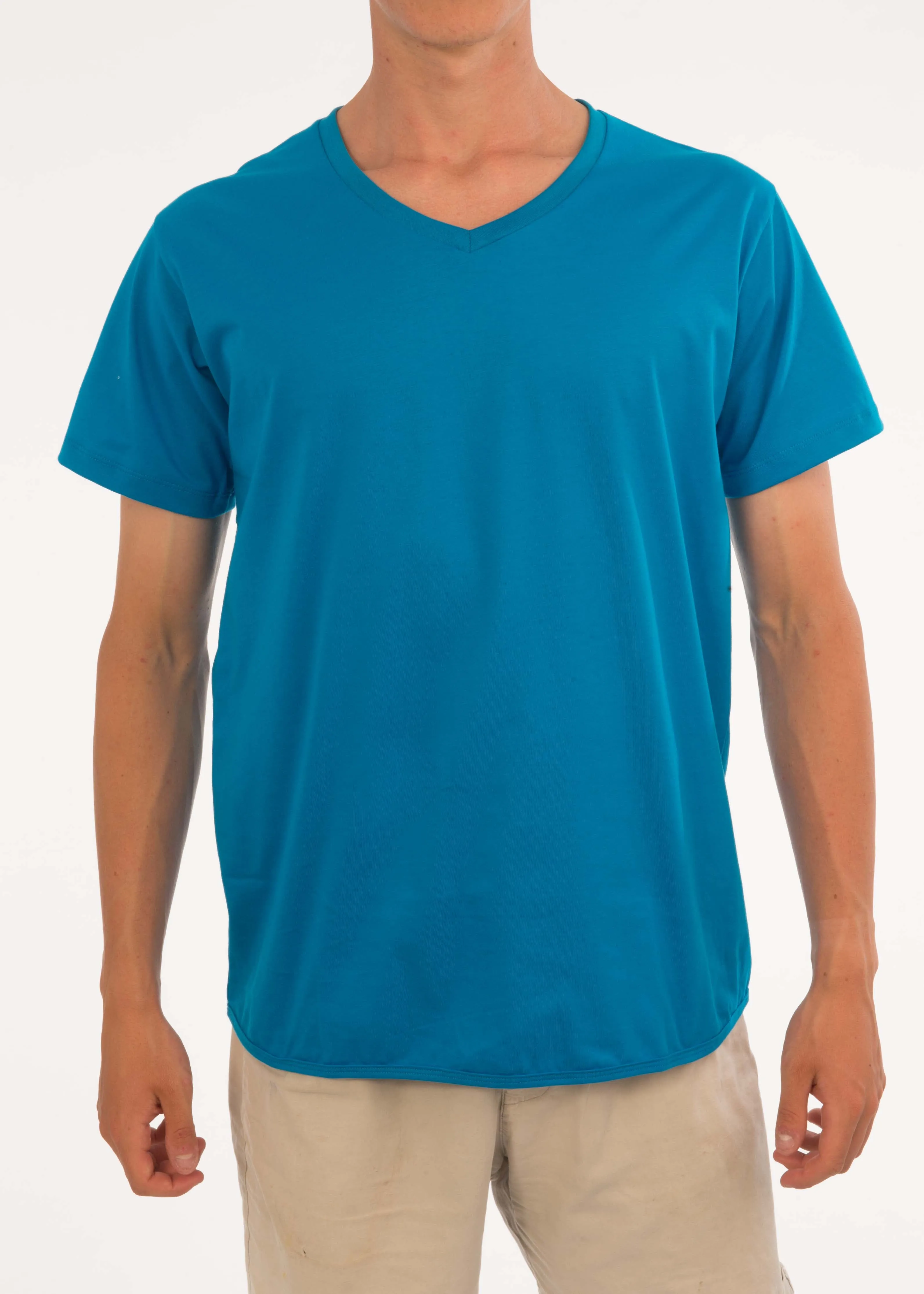 Plain V-Neck Tee