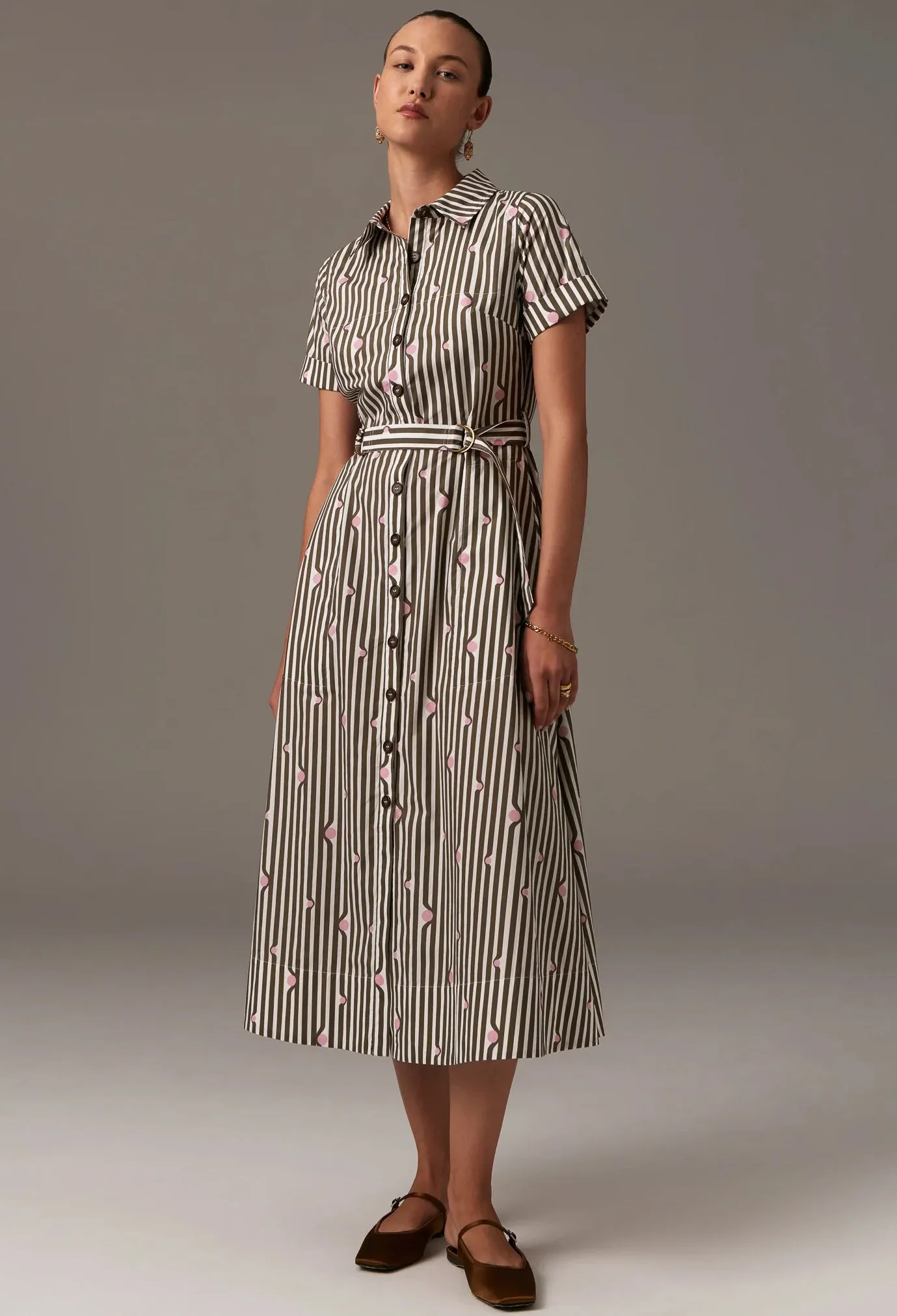 Pol Clothing - Gumball Shirt Dress