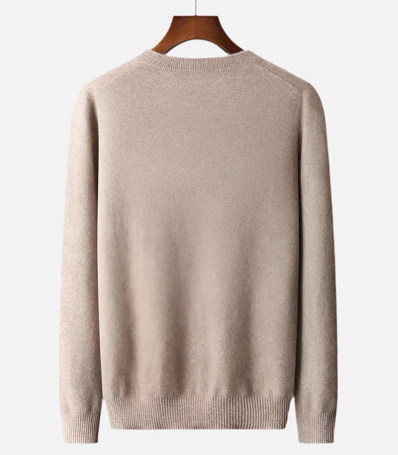 Princeton Cashmere V-Neck Sweater