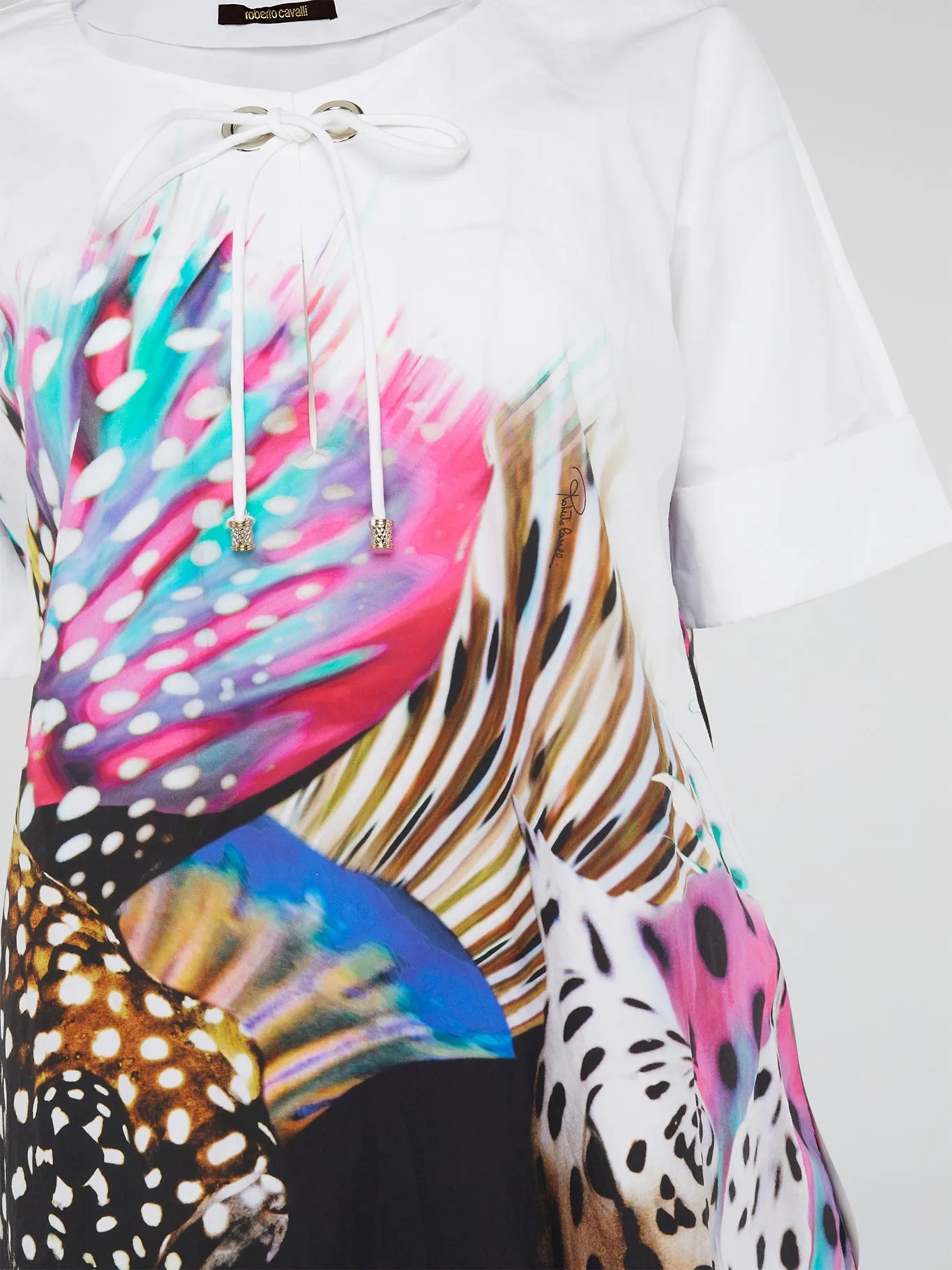 Printed Shirt Dress