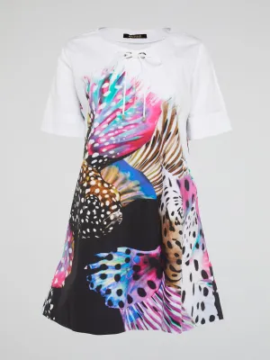 Printed Shirt Dress