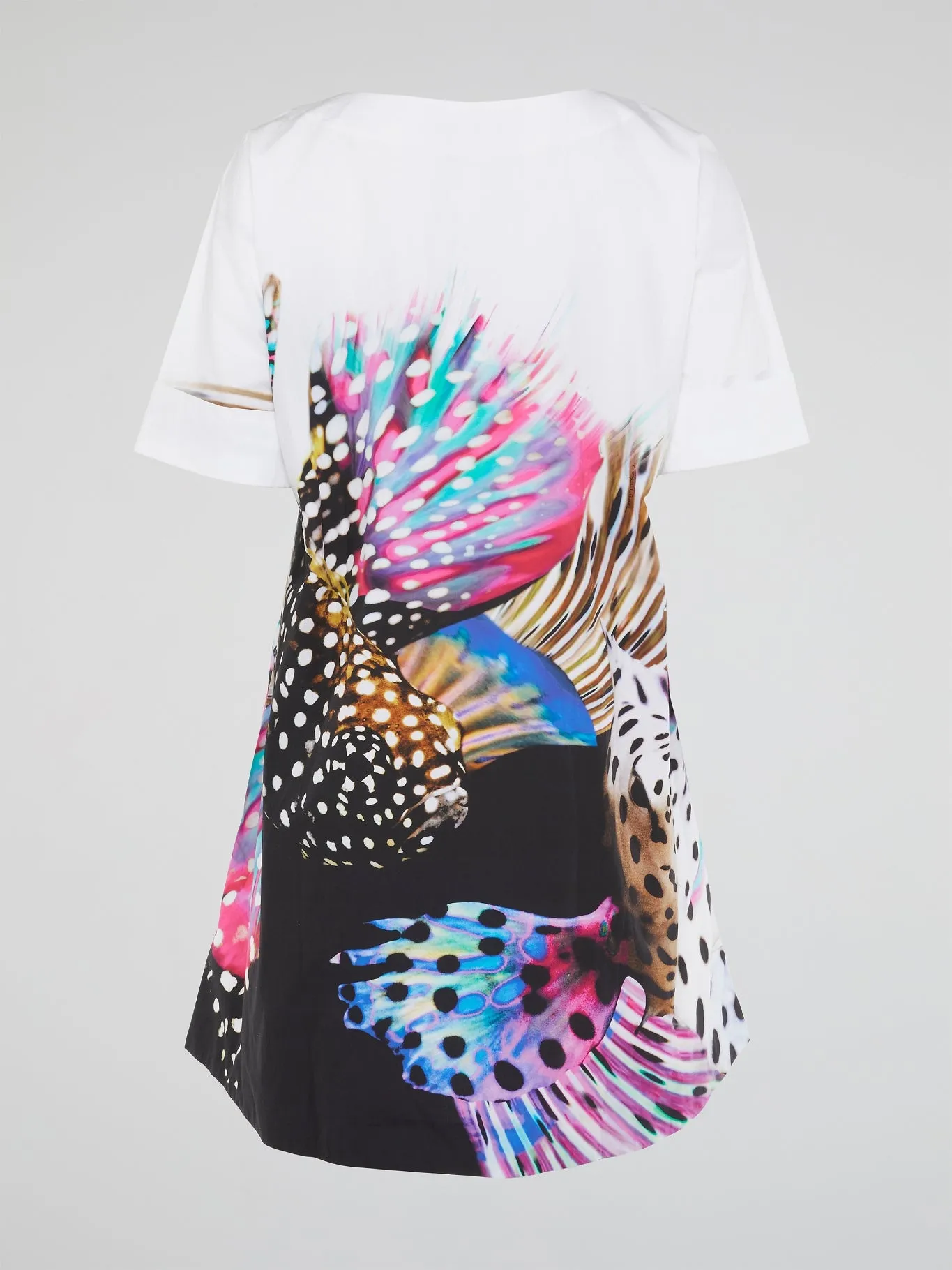 Printed Shirt Dress
