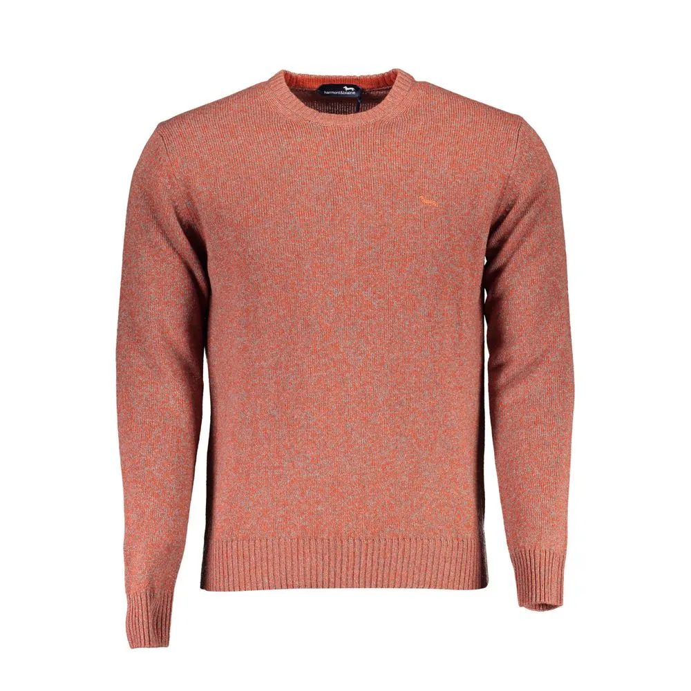 Red Wool Men Sweater