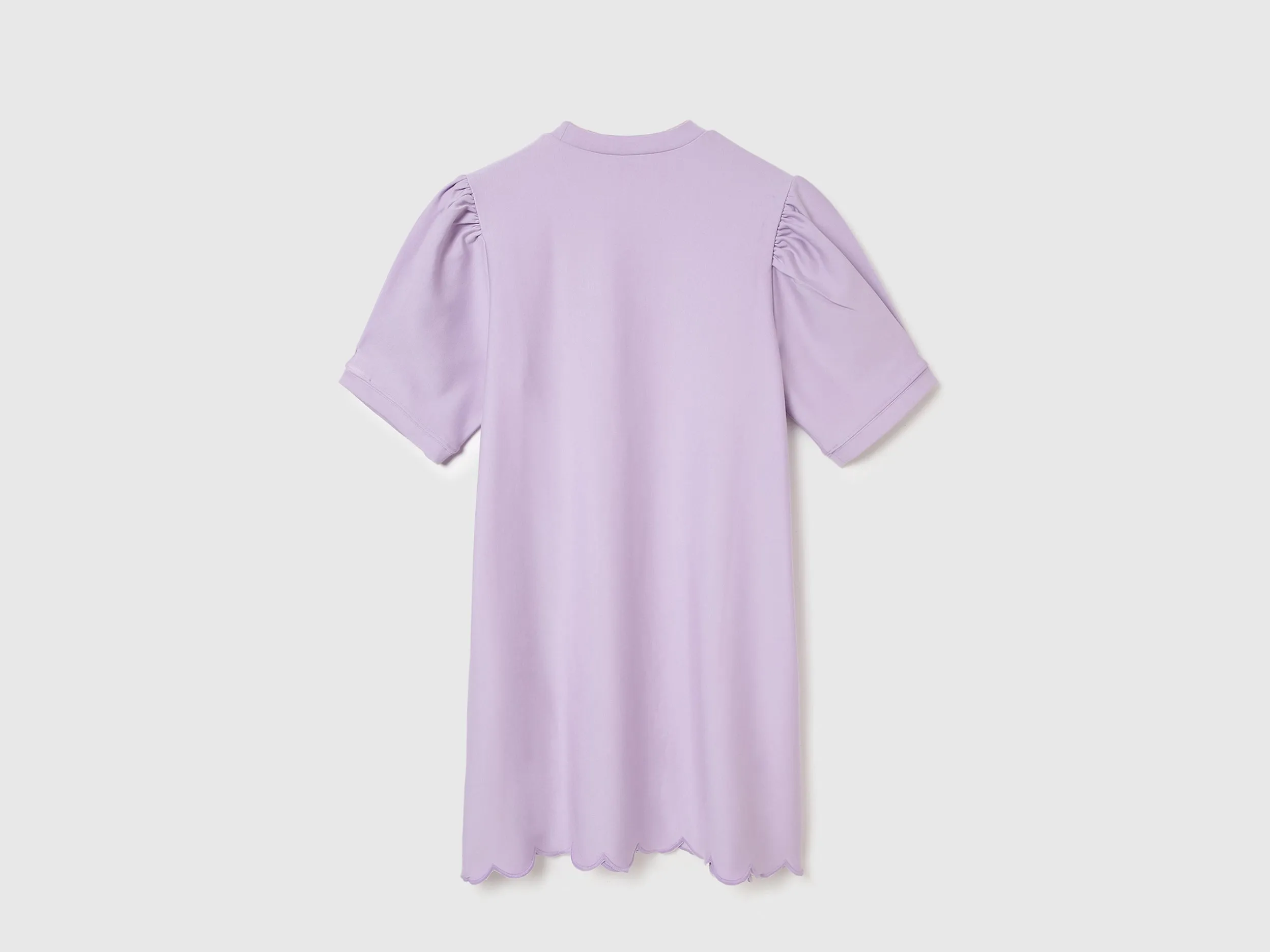 Regular Fit Round Neck Solid Dresses