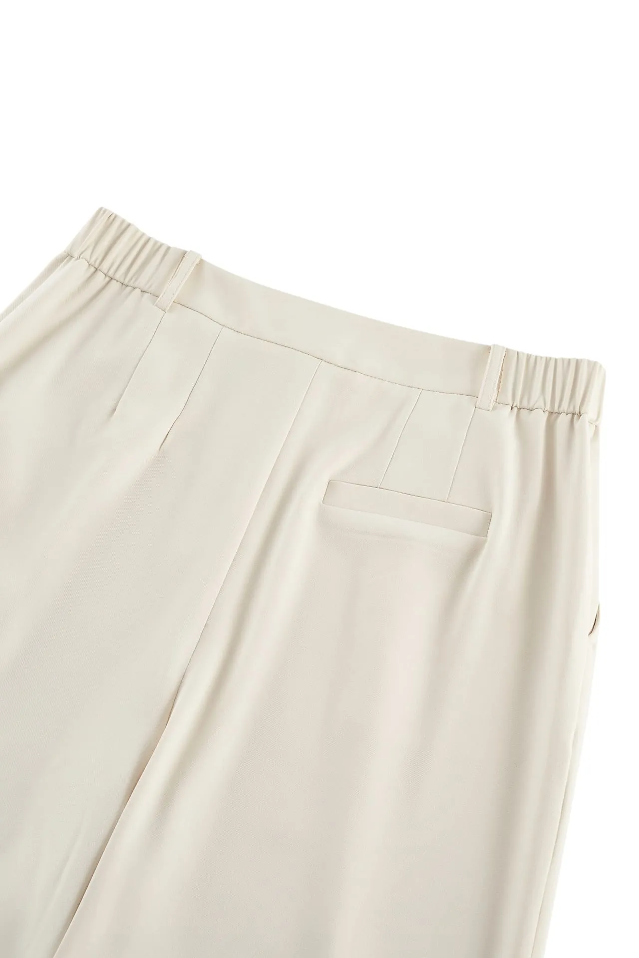 Relaxed Straight Leg  Casual Pants