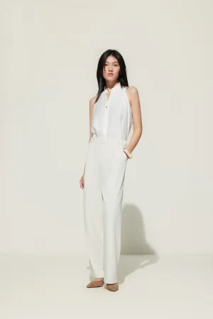 Relaxed Straight Leg  Casual Pants