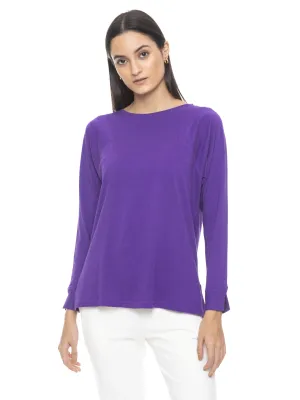 Restore Long Sleeve Crew (Purple)