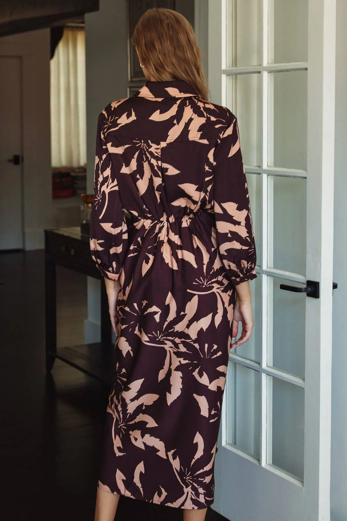 Rhythm Of Silence Shirt Dress