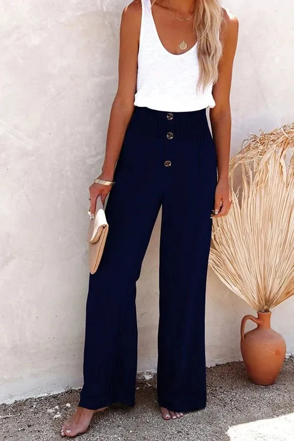 Riana™ | Relaxed High-Waisted Pants