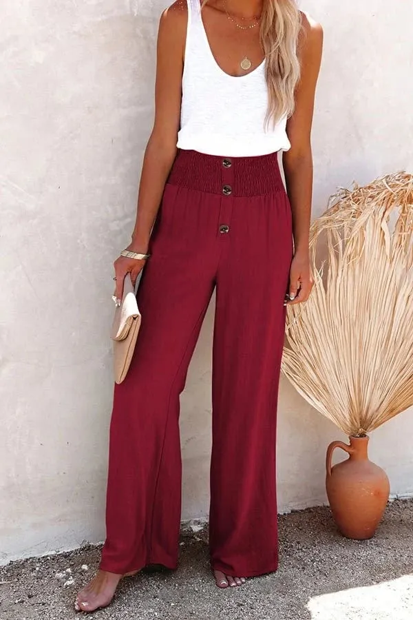 Riana™ | Relaxed High-Waisted Pants