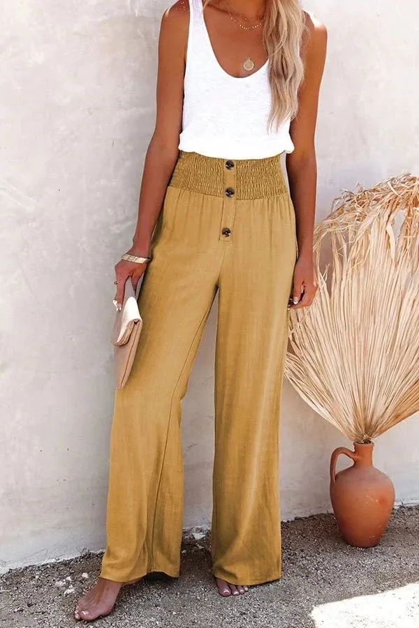 Riana™ | Relaxed High-Waisted Pants
