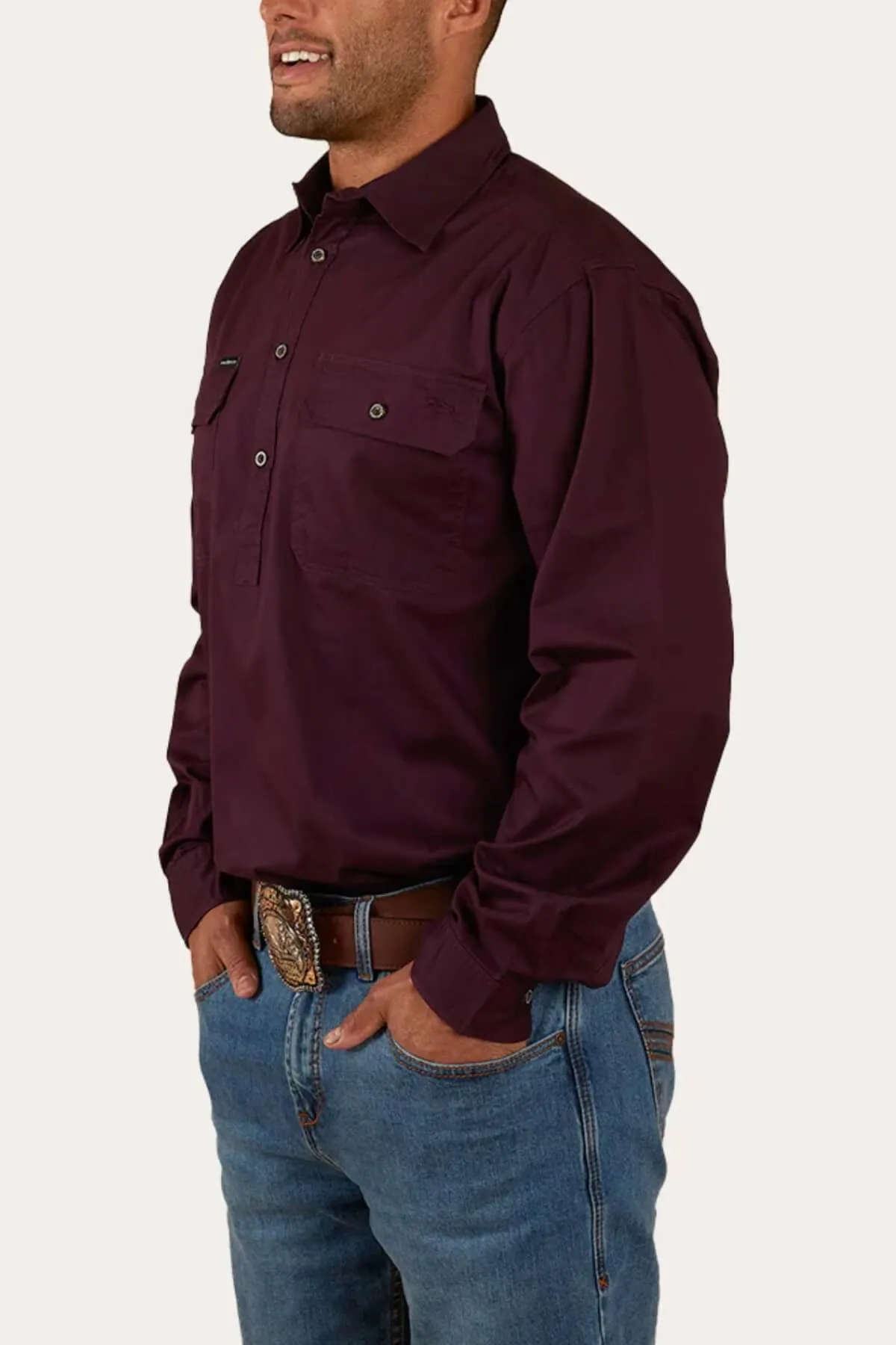Ringers Western King River Half Button Shirt