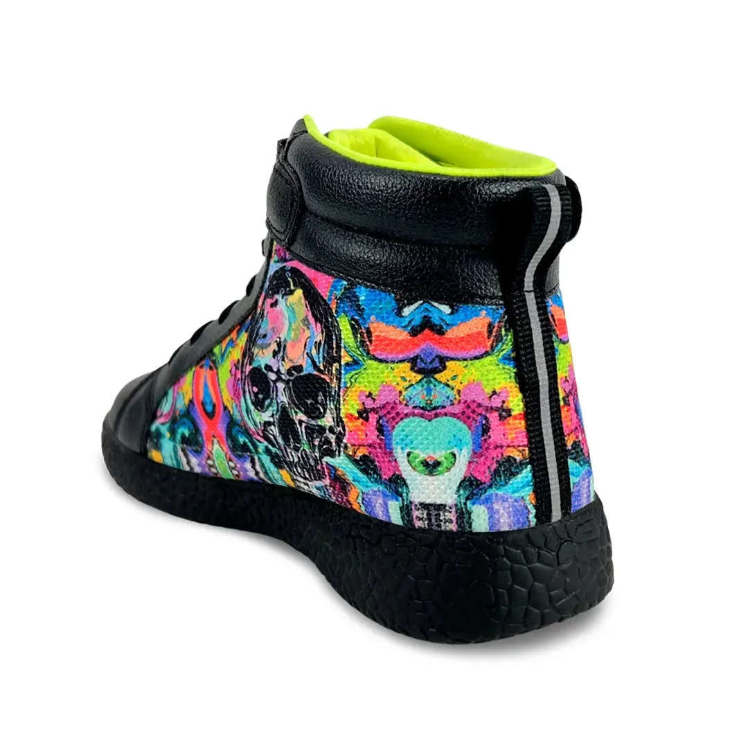 Rise - Black Doom Graffiti Sneakers