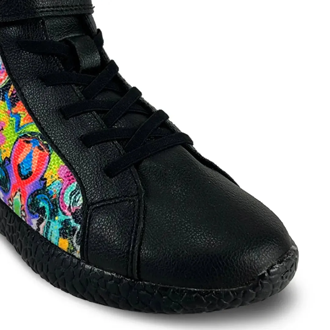 Rise - Black Doom Graffiti Sneakers