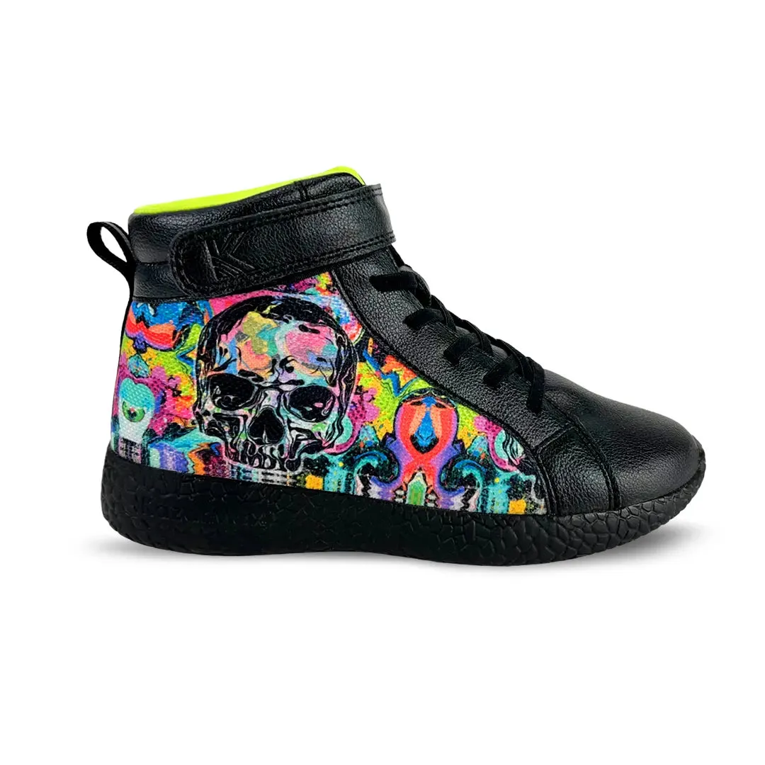 Rise - Black Doom Graffiti Sneakers