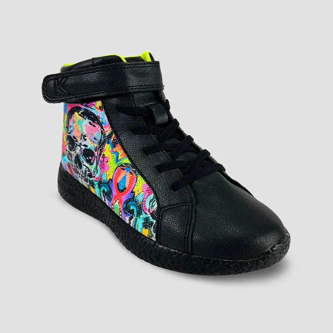 Rise - Black Doom Graffiti Sneakers