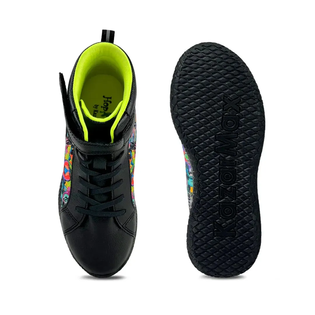 Rise - Black Doom Graffiti Sneakers